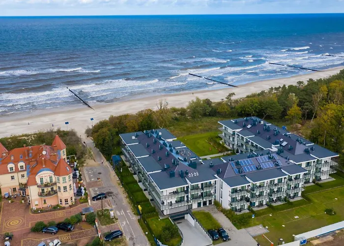 Rezydencja Niechorze 125 Z Ogrodkiem I Przy Plazy - 5D Apartamenty